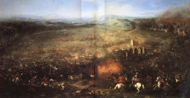 COURTOIS, Jacques The Battle of Lutzen china oil painting image